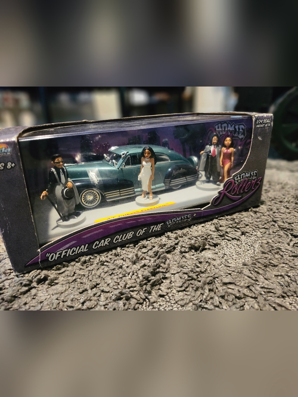 Jada Toys Homie Rollerz '47 Chevy Fleetline,1:24 scale diecast metal collectible